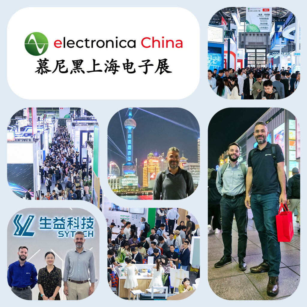 Equipe da HTMG visita a Electronica Shanghai 2025