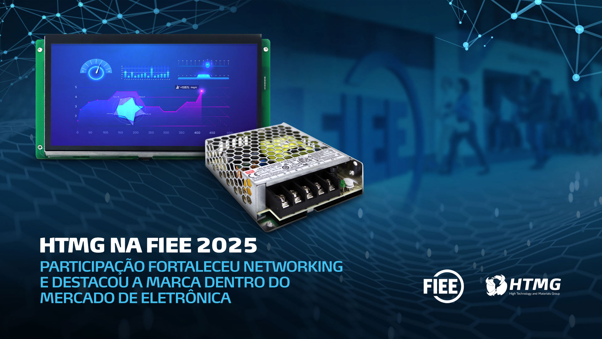 HTMG traz inovação em tecnologia industrial na FIEE 2025